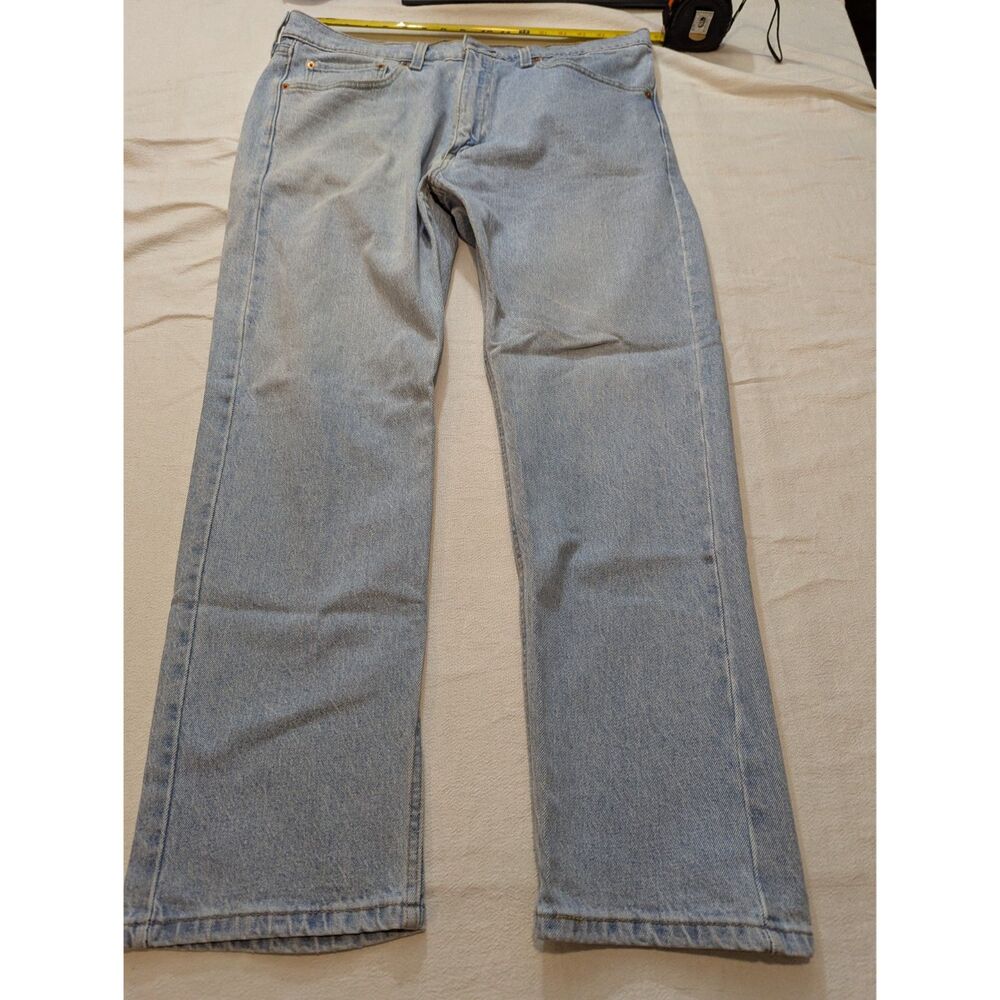Levi’s 505 Regular Fit Jeans Light Wash Denim Tagged 36x29
